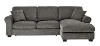 Argos Home Taylor Right Hand Corner Chaise Sofa Bed - Grey