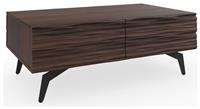 GFW Bantham 2 Drawer Coffee Table - Walnut