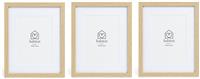 "Habitat Wooden Picture Frame - Oak Effect - Pack of 3 - 5x7"""
