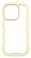 Proporta iPhone 15 Pro Wavy Phone Case - Cream