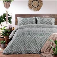 furn Tanza Sage Green Bedding Set - King size