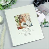 Personalised Message 30th Anniversary Photo Album