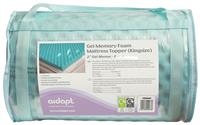 Aidapt 5.0cm Memory Foam Cool Mattress Topper - Kingsize