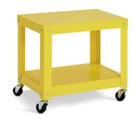 Habitat Archie 2 Tier Bedside Table - Yellow