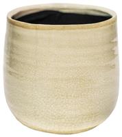 Ivyline Planter Pot Como Ceramic - Ivory