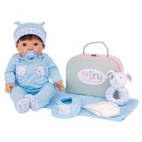 Tiny Treasures Dolls Blue Layette Set