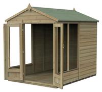 Forest Beckwood Shiplap Apex Summerhouse - 6 x 8ft