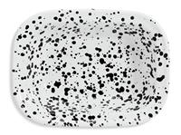 Habitat 24cm Enamel Pie Dish - White