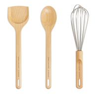 Designed by Sebastian Conran Beech Wood 3 Piece Utensil Set