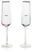 Amore by Juliana Set of 2 Always And Forever Flute Glasses