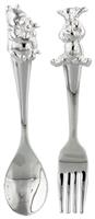 Disney Winnie The Pooh Fork And Spoon Set