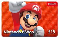 Nintendo eShop Card - 15 GBP Voucher