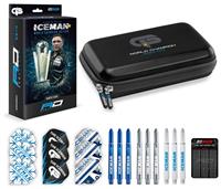 Red Dragon Gerwyn Price Iceman Darts Case and Accessories