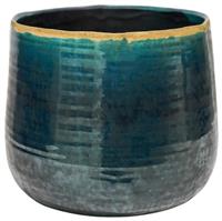 Ivyline Planter Pot Como Ceramic - Turquoise