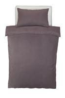 Silentnight Supersoft Plain Charcoal Bedding Set - Single