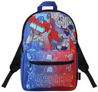 Hasbro New 9 Transformers Backpack - Blue