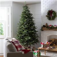 Habitat 8ft Natural Upswept Mixed Tip Christmas Tree