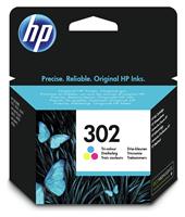 HP 302 Original Ink Cartridge - Colour