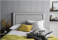Silentnight Toulouse Superking Headboard - Grey
