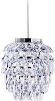 Argos Home Clear Beaded Easy Fit Lampshade - 19cm