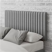 Aspire Grant Linen Double Headboard - Grey