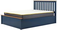 Birlea Phoenix Kingsize End Lift Ottoman Bed - Navy