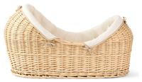 Clair de Lune Organic Noah Pod Moses Basket With Stand