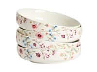 Argos Home 4 Piece Stoneware Pasta Bowls - Cream