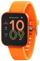 Reflex Active Series 12 Orange Strap Smart Watch
