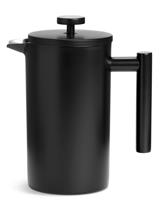 Habitat Double Walled 8 Cup 1000ml Cafetiere - Black