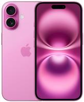 SIM Free iPhone 16 5G 256GB AI Mobile Phone - Pink