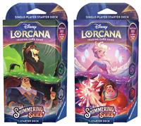 Disney Lorcana Starter Deck Trading Card-Set of 5