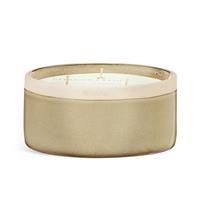 Habitat Large Multiwick Ceramic Candle - Geranium & Basil