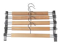 Argos Home Set of 10 Clip Trouser Hangers