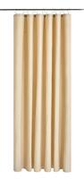 Argos Home Linen Effect Anti Bacterial Shower Curtain- Beige