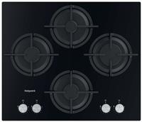 Hotpoint HGS 61S BK Gas Hob - Black