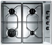 Indesit PAA642IX/IWE1 Gas Hob - Stainless Steel