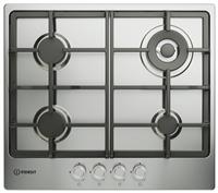 Indesit THP 641 W/IX/I Gas Hob - Stainless Steel