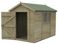 Forest Timberdale 2 Windows Apex Shed - 10 x 6ft