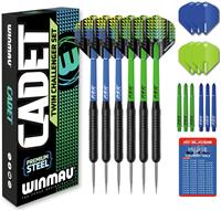 Winmau Cadet 19g Steel Twin Challenger Darts Set