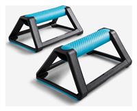 Decathlon 500 Push Up Bar - Blue