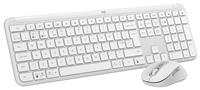 Logitech MK950 Signature Slim Keyboard and Mouse - Off White