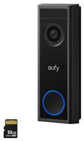 eufy C31 2K Smart Video Doorbell with 32GB MicroSD Card