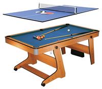 BCE Folding Pool Table and Table Tennis - 6ft