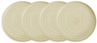 Habitat Reactive Glaze Effect Picnic Side Plate - set of 4