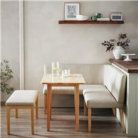 Argos Home Conny Natural Dining Table & 1 Natural Bench