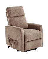 Argos Home Waylon Fabric Rise & Recline Chair - Natural