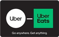 Uber 50 GBP Gift Card