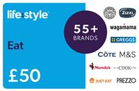 Lifestyle Eat 50 GBP Gift Card