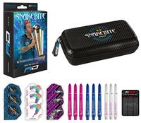 Red Dragon Peter Wright Snakebite Darts Case and Accessories